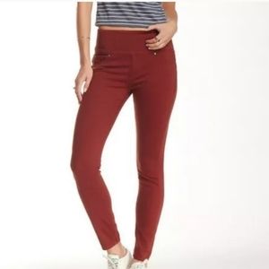 SPANX S Solace rust red shaping jegging
